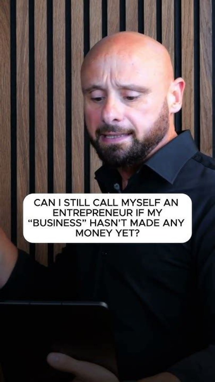 Can I call myself an entrepreneur?