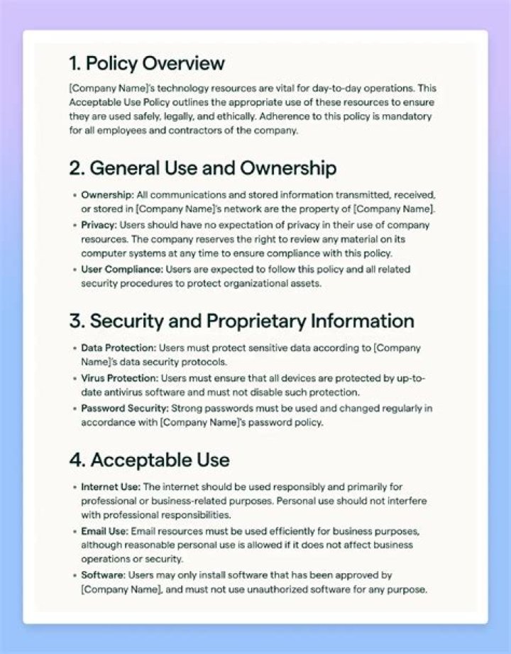 How do you create company policies and procedures?
