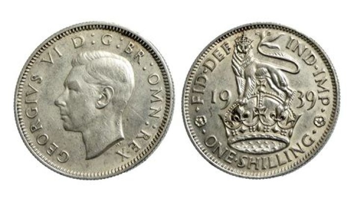 How much is a British shilling worth in Canadian dollars?