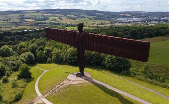 How much was the Angel of the North?