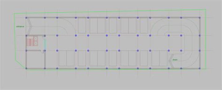 How wide is a parking ramp?