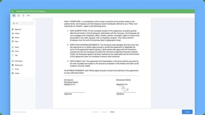 Is a document signed by two people legally binding?