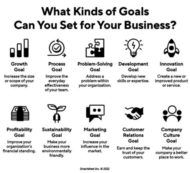 What are some business goals?