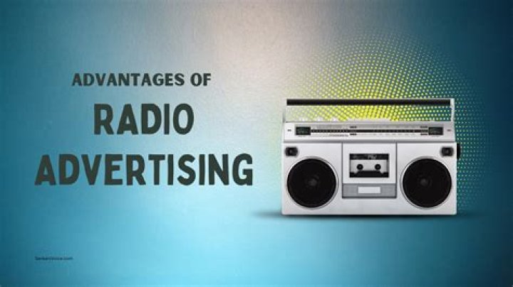 What are the advantages and disadvantages of radio ads?