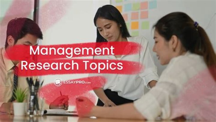What are the research topics in business management?