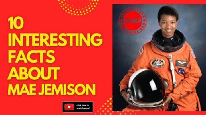What are three facts about Mae Jemison?