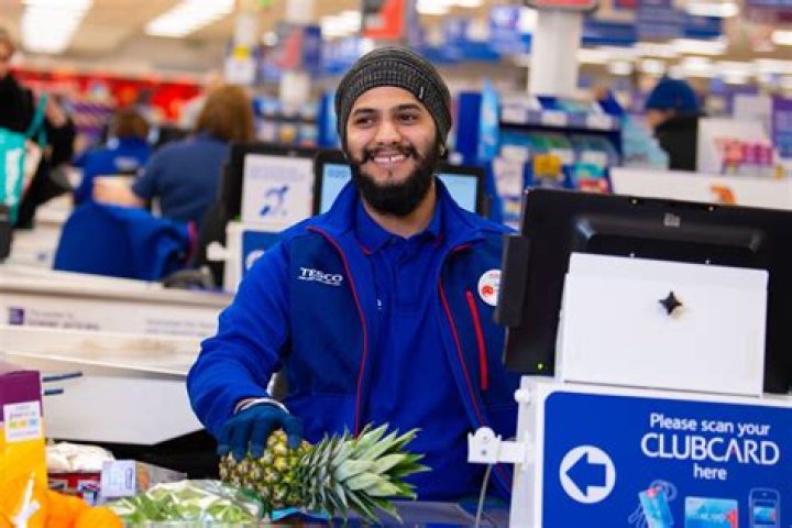 What is a supermarket worker called?