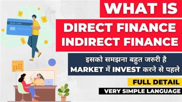 What is direct finance example?