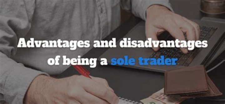 What is the advantages and disadvantages of sole trader?