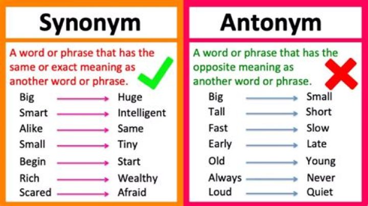 What is the antonym word of well?