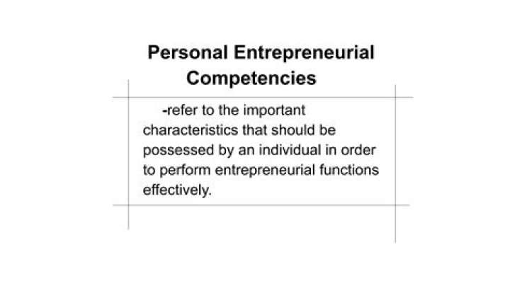 What is the importance of recognizing your personal entrepreneurial competencies?