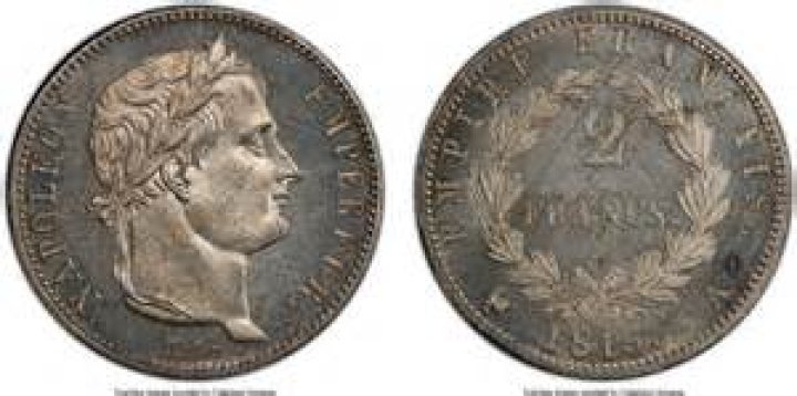 What was a French franc worth in 1900?