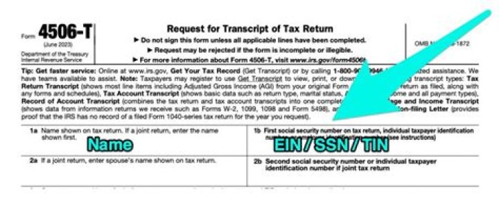 Where do I send a 4506-T form?