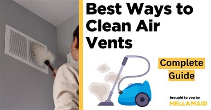 Why is it important to clean air vents?